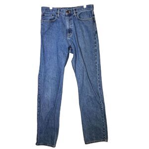 Levi's 511 Men's Jeans 34 X 32 Black Denim 100% Cotton Mid-Rise Straight M1029